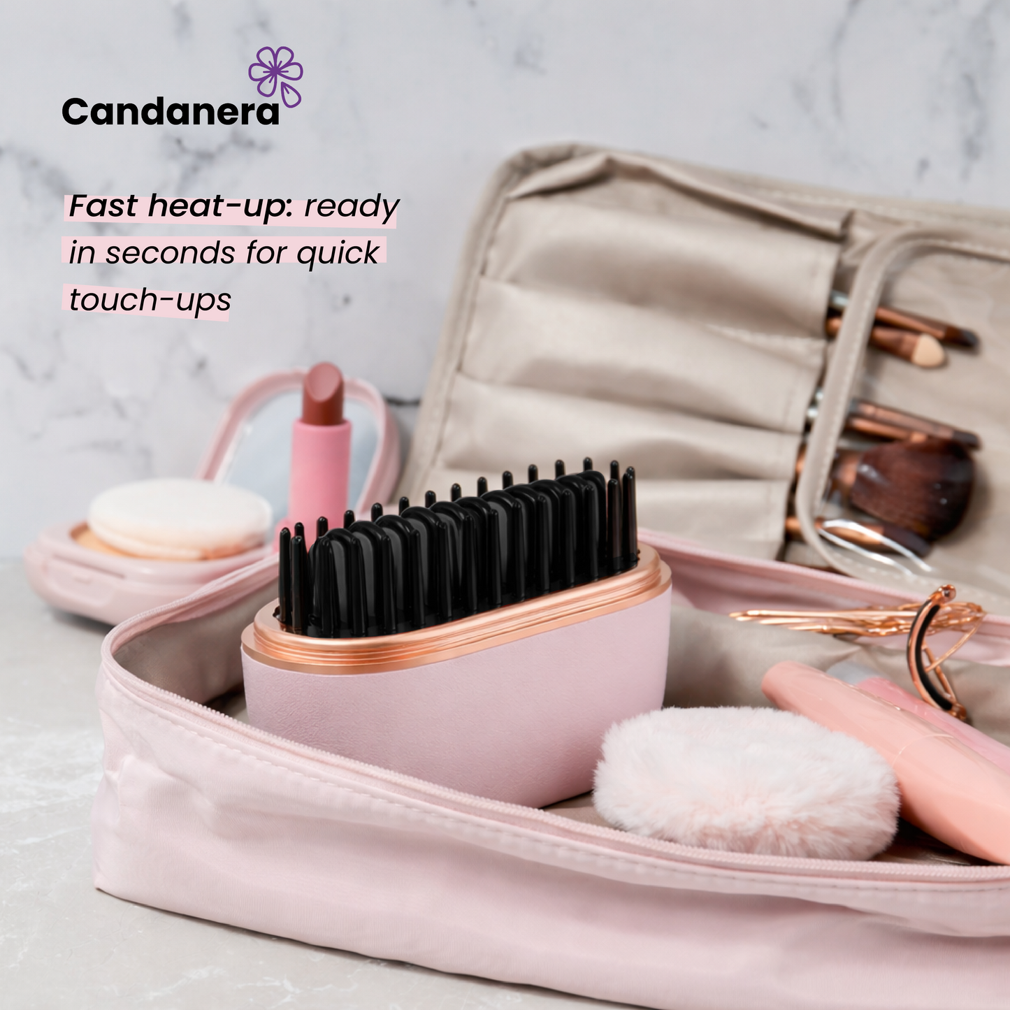 NeraSilk® Pocket Styler Mini Hair Straightener