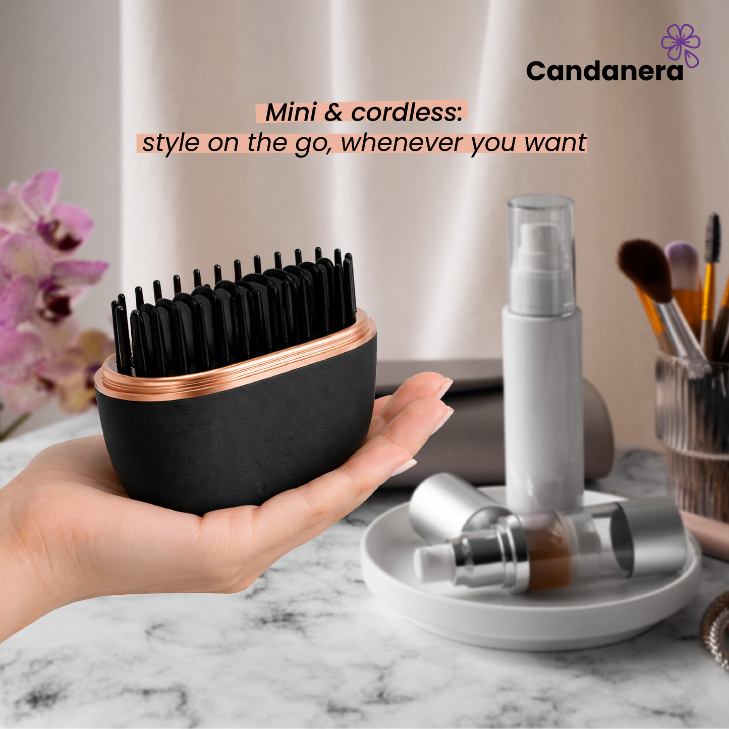 NeraSilk® Pocket Styler Mini Hair Straightener